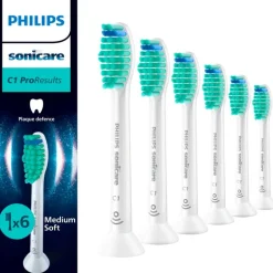 Clearance Philips Sonicare ProResults Opzetborstel Wit HX6016/87 - 6 Pack