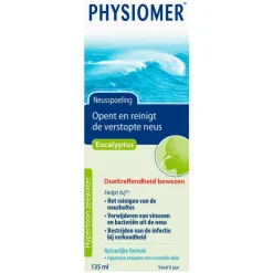 Clearance Physiomer Eucalyuptus Neusspray bij Verkoudheid 135 ML