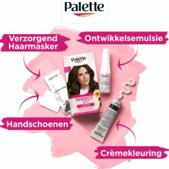Discount Poly Palette Perfecte Gloss 5-0 Middenbruin 680 Donker Robijnrood