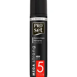 New Proset Style & Care Mega Strong Hairspray 300 ML