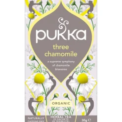 New Pukka Three chamomile