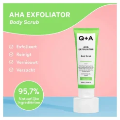 Clearance Q+A AHA Exfoliator Body Scrub 250ML
