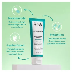 Outlet Q+A Niacinamide Gentle Exfoliating Cleanser 125 ML