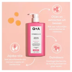 Best Q+A Vitamin A.C.E Cleansing Shower Oil 250 ML