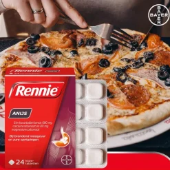 Best Rennie Anijs Kauwtabletten Bij Brandend Maagzuur 24 stuks