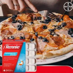 Best Rennie Pepermunt Kauwtabletten Bij Brandend Maagzuur 24 stuks