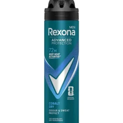 New Rexona Men Advanced Protection Cobalt Dry Deodorant Spray 150 ML