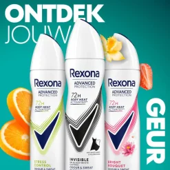 Best Rexona Woman Advanced Protection Invisible B&W Deodorant Spray 150 ML