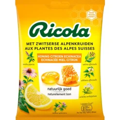 Discount Ricola Honing Citroen Echinacea zakje 75 gram