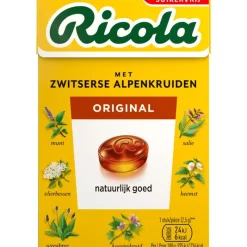 Outlet Ricola Kruidenpastilles Original Suikervrij