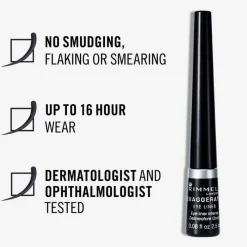 Clearance Rimmel London Rimmel Exaggerate Eyeliner 001 Black