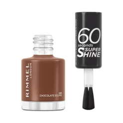 Outlet Rimmel London 60 Seconds Supershine Nagellak 8 ML 140 Chocolate Eclipse