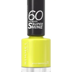 Discount Rimmel London 60 Seconds Supershine Nagellak - Geel - 155 Beach Breeze Please