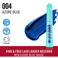 Clearance Rimmel London Kind & Free Lash Loader Mascara - Blauw - 004 Azure Blue