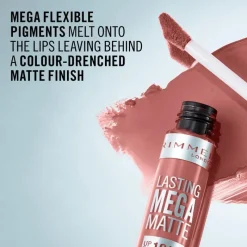 New Rimmel London Lasting Mega Matte Liquid Lipstick 709Strapless 709 Strapless