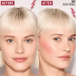 Rimmel London Multi Tasker Turbocharged Glow Liquid Illuminator Blush - Roze - 002 Rosy Rebel