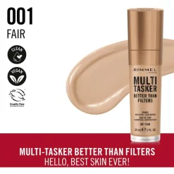 Sale Rimmel London Multi-Tasker Better Than Filters Primer 001 Fair