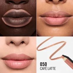 New Rimmel London Oh My Plump! Lip Liner - Nude - 050 Café Latte 050 Cafe Latte