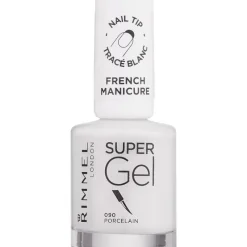 Hot Rimmel London Super Gel French Manicure Nail Tip Whitener - 090 Transparant