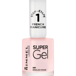 New Rimmel London Super Gel French Manicure 091 English Rose