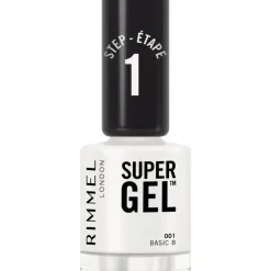Sale Rimmel London Super Gel Nailpolish 001 Basic B 12 ML