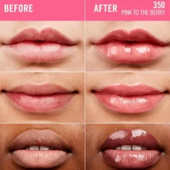 Clearance Rimmel London Thrill Seeker Glassy Gloss Lipgloss 10 ML 350 Pink To The Berry