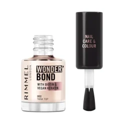 Clearance Rimmel London Wonder'Bond Care+Color Nagellak - Creme - 002 Tank Top