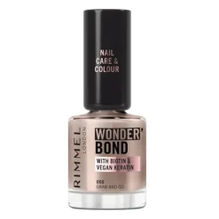 Rimmel London Wonder'Bond Care+Color Nagellak - Taupe - 005 Grab And Go