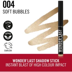 Rimmel London Wonder'last Oogschaduw Stick 1.64 G 004 Soft Bubbles