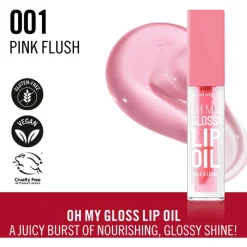 Best Rimmel London Rimmel Oh My Gloss! Lip Oil 001 Pink Flush