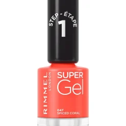 Outlet Rimmel London Rimmel Super Gel Nailpolish 047 Spiced Coral 12 ML