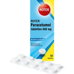 Best Roter Paracetamol 50 tabletten