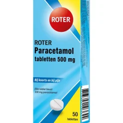 Best Roter Paracetamol 50 tabletten