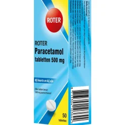 Best Roter Paracetamol 50 tabletten