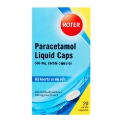 Clearance Roter Paracetamol Liquid Caps 500 mg 20 tabl