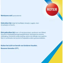 Clearance Roter Paracetamol Liquid Caps 500 mg 20 tabl