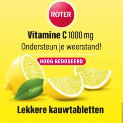 Online Roter Vitamine C 1000 mg citroen 50 tabletten
