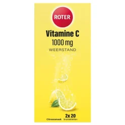Best Roter Vitamine C Bruis 1000 mg Citroen 40 bruistabletten
