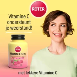 Discount Roter Vitamine C Forte Weerstand Framboos 75 tabletten