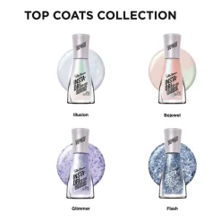 Best Sally Hansen Insta-Dri Top Coat - Multicolor - 129 Illusion