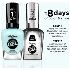 Best Sally Hansen Miracle Gel Nagellak 668 Grand Cyan