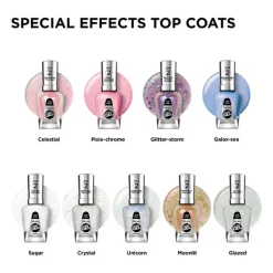 Online Sally Hansen Miracle Gel Top Coat - Blauw - 113 Galax-Sea