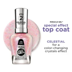 Best Sally Hansen Miracle Gel Top Coat - Roze - 110 Celestial