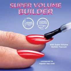 Sale Sally Hansen Miracle Gel Top Coat - Transparant - 114 SuperVolume Builder