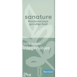 Discount Sanature 100% Katoenen Inlegkruisjes Normaal Doosje 24 stuks