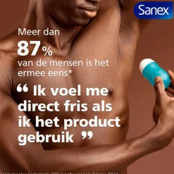 New Sanex Dermo Total Protection Deodorant Roller 50 ML