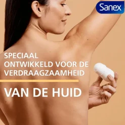 New Sanex Zero% Sensitive Deodorant Roller 50 ML
