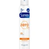 New Sanex Zero% Sensitive Deodorant Spray 200 ML