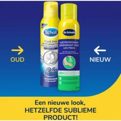 Best Scholl Voetdeodorant Fresh Step Voetenenspray 150 ML
