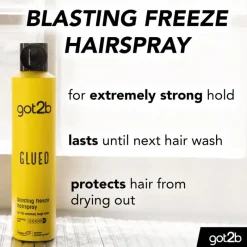Discount Schwarzkopf Got2b Glued Extreme Freeze Haarspray 300 ML